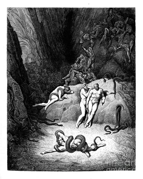 Dante Inferno by Dore t42 Photograph by Historic illustrations - Pixels