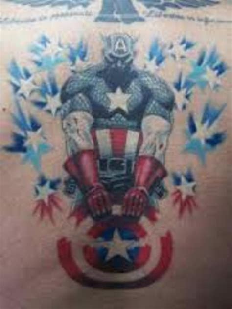 Captain America Tattoo Designs And Meanings-Captain America Tattoo ...