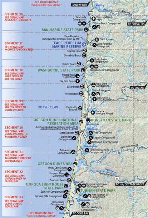 Maps — Oregon Coast Trail Foundation