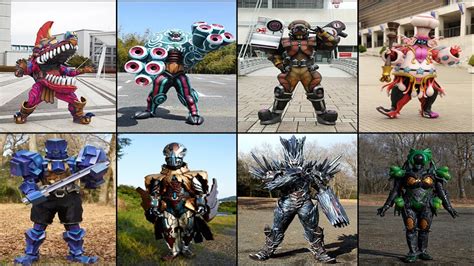 All Zyuohger Monsters/Villains - YouTube