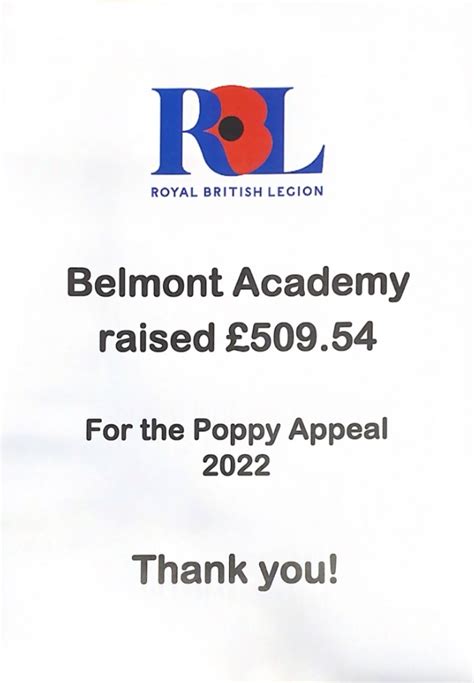 Royal British Legion Poppy Appeal 2022