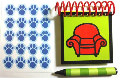 Blue's Clues Notebook Printable - Printable Word Searches