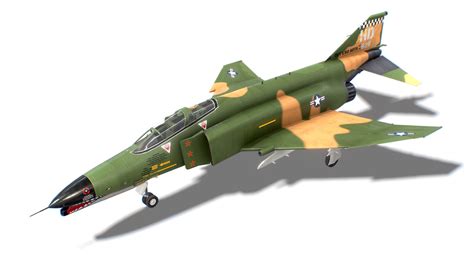 McDonnell Douglas F-4 Phantom II 3D Model | lupon.gov.ph