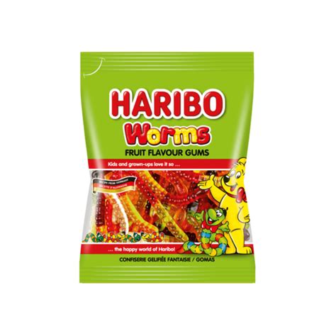 Haribo Worms 80g – Korat Chef