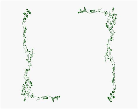 Vine Border Png - Vines Border No Background, Transparent Png ...