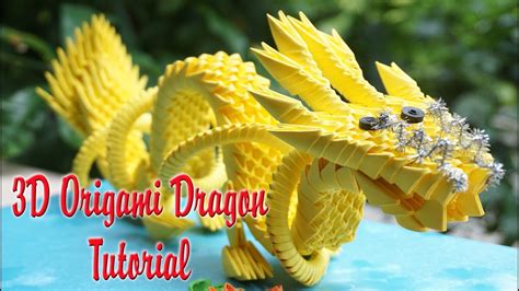 Origami Bild: Origami Chinesischer Drache Anleitung