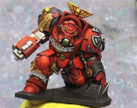 From the Warp: How to paint Blood Angels red armour