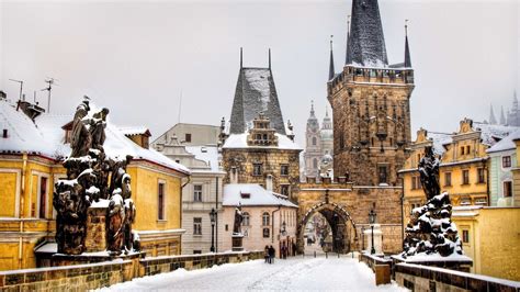 1920x1080 Resolution prague, czech republic, winter 1080P Laptop Full ...