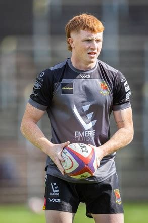 Carmarthen Quins Outside Half Luke Davies Editorial Stock Photo - Stock ...