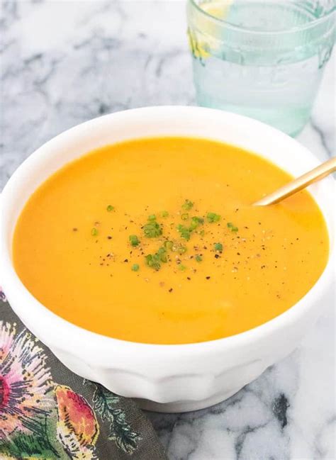 Easy Roasted Butternut Squash Soup | Eating by Elaine