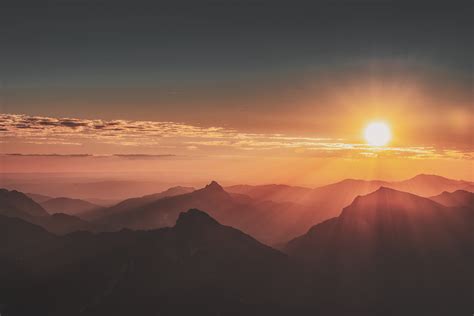 Mountain Sunrise Wallpapers - Wallpaper Cave