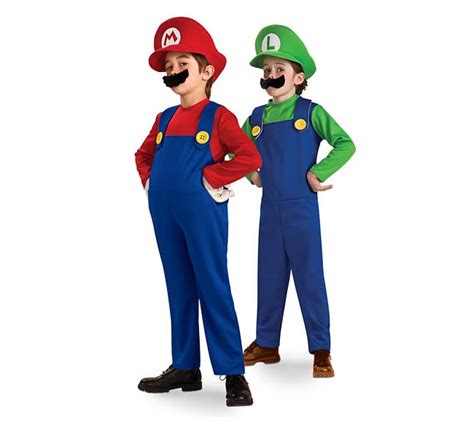 Super Mario and Luigi Costumes | Gadgetsin