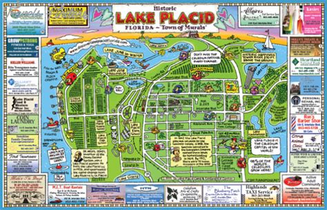 Lake Placid Olympic Village Map - Tour Map