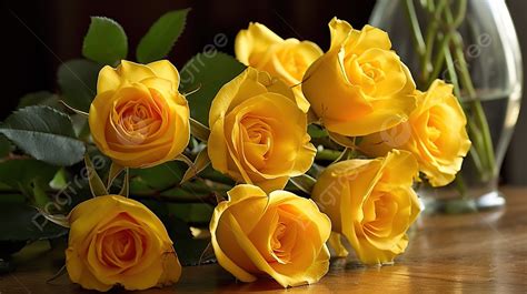 Yellow Roses Hd Wallpaper Free Download Background, Yellow Roses ...