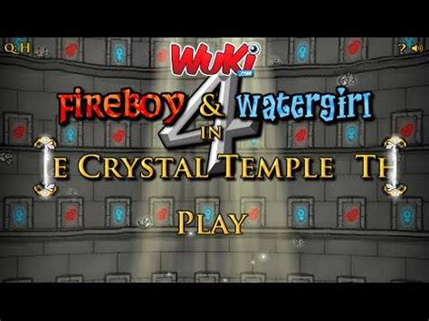 Fireboy and Watergirl in The Crystal Temple Walkthrough - YouTube