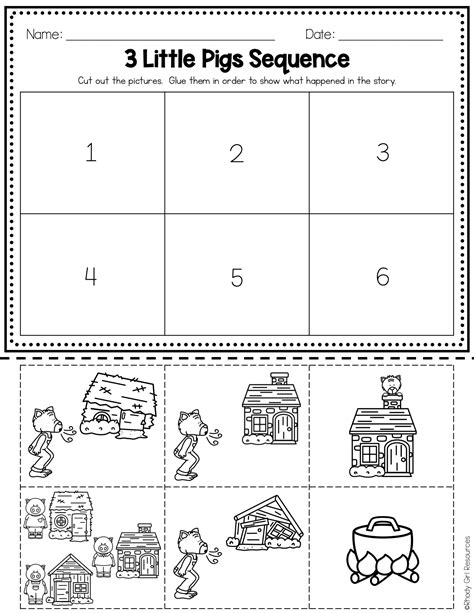 The 3 Little Pigs STEM & Literacy Activities - Rhody Girl Resources