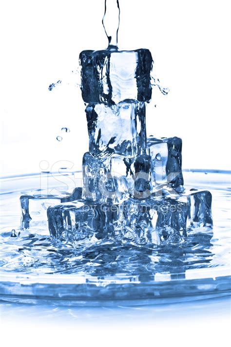 Ice Cube Splash Stock Photo | Royalty-Free | FreeImages