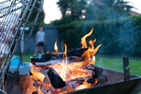 South african Braai in backyard Stock Photo | Adobe Stock