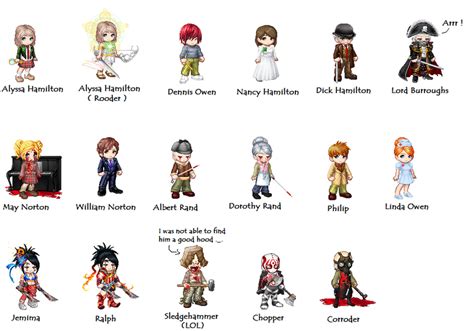 Clock Tower 3 characters by WhiteQueen94 on DeviantArt