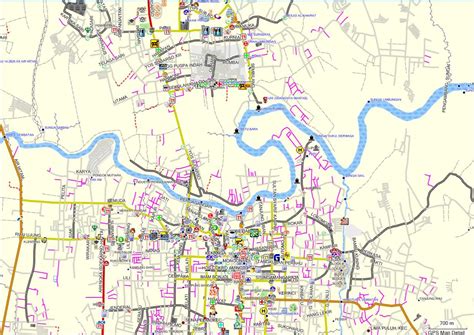 Pekanbaru Map - Indonesia