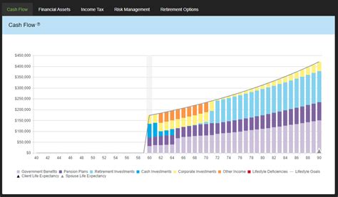 Cash Flow Chart - RazorPlan User Guide - 1