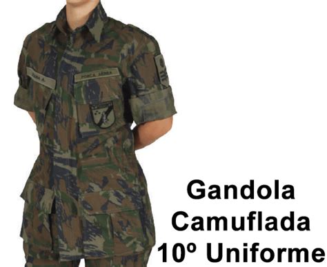 Gandola Camuflada da Aeronáutica - Asa Artigos Militares