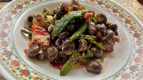 Recipe of Snail Dish – Naga Style - Roots and Leisure