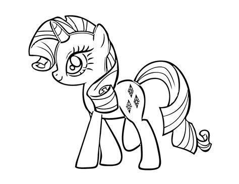 My Little Pony Coloring Pages For Girls