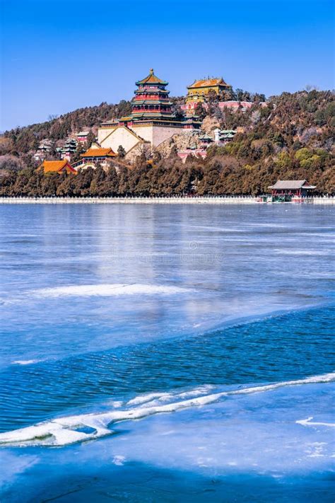 Summer Palace in Winter stock photo. Image of china - 118603308