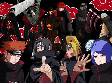 🔥 [48+] Naruto Shippuden Akatsuki Wallpapers | WallpaperSafari