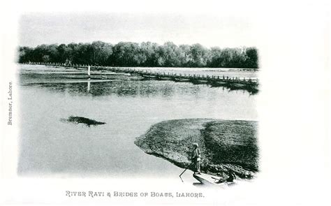 River Ravi & Bridges of Boats, Lahore