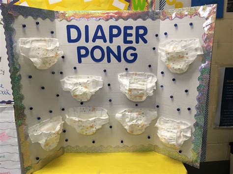 Diaper Pong Rules Printable