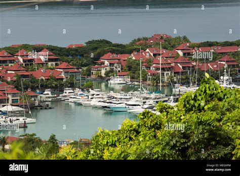 Seychelles- Victoria, capital city, Mahe island Stock Photo - Alamy