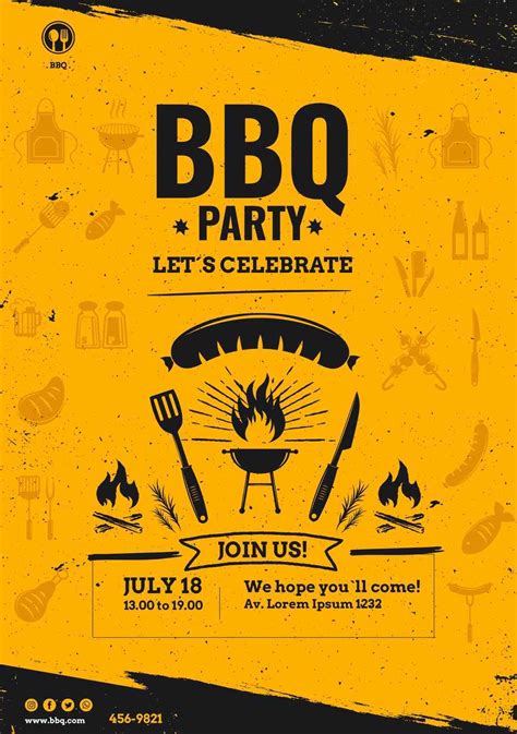 Free Bbq Flyer Template - Detrester.com