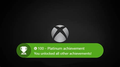 Xbox is apparently still up for doing platinum achievements