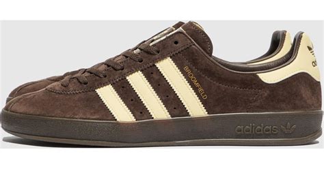 adidas Originals Suede Broomfields Brown Trainers for Men - Lyst