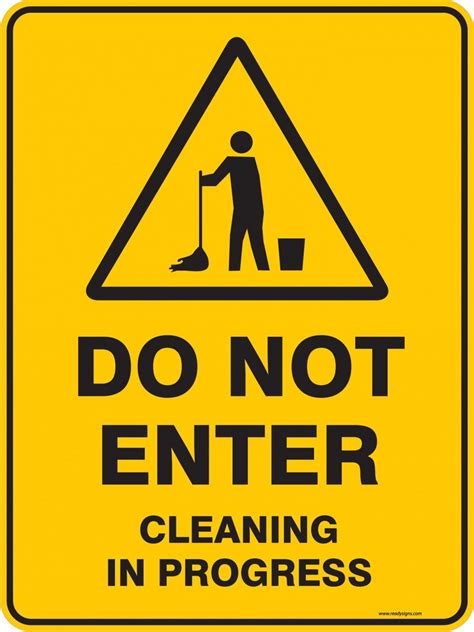 Cleaning Material Warning Signs - ClipArt Best