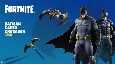 Batman Caped Crusader Pack - Fortnite Pack - Fortnite.GG