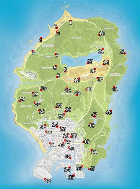 GTA 5 Spaceship Parts Map & Guide to All 50 Locations