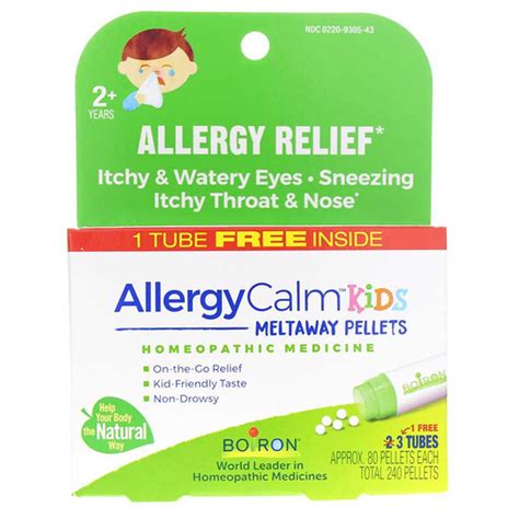 AllergyCalm Kids Allergy Relief, Boiron