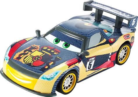 Amazon.com: Disney Pixar Cars Carbon Racers Miguel Camino Die-cast ...