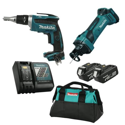 Makita DLX2089M 18V LXT 2 Piece Cordless Combo Kit - BC Fasteners