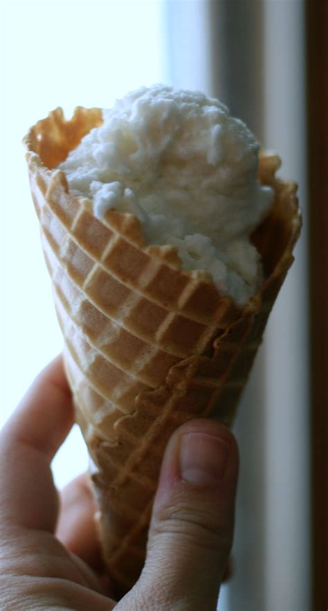 Snow Ice Cream snow ice cream cone – Tallgrass Kitchen