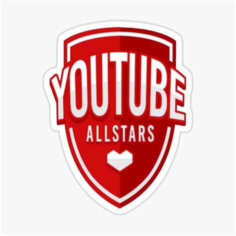 "youtube allstars" Sticker by gibbiceps | Redbubble