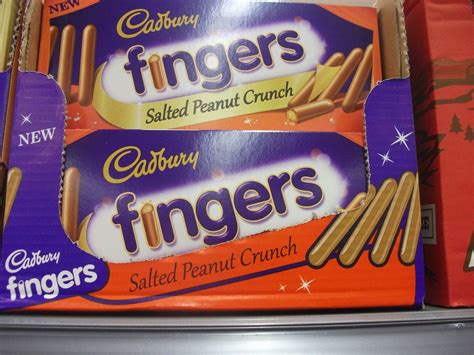 Spotted In Shops! - Cadbury Fingers Salted Peanut, Milkybar Milk ...