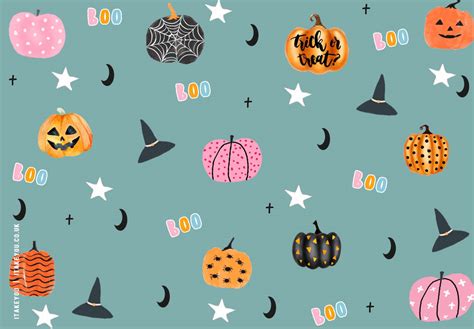 20+ Chic and Preppy Halloween Wallpaper Inspirations : A Witch's ...