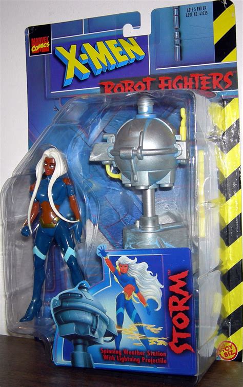 Storm X-Men Robot Fighters Action Figure Short Hair Toy Biz