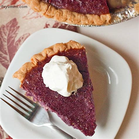 Stokes Purple® sweet potato pie recipe ~ ItsYummi.com