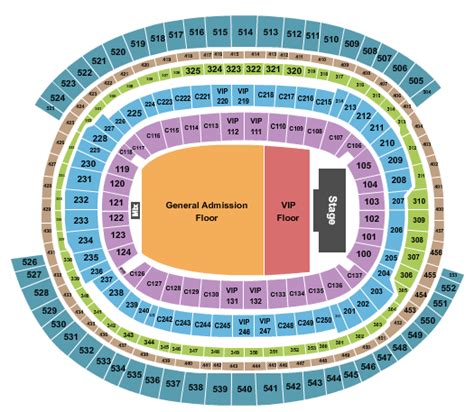 Sofi Stadium Map