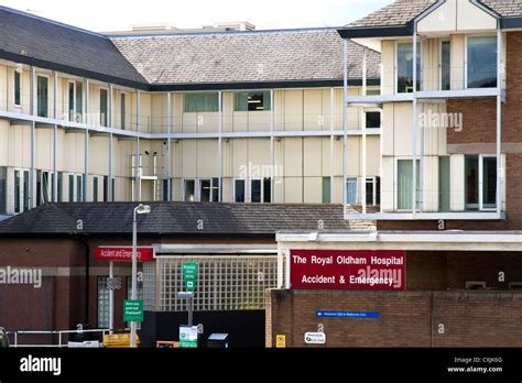 Royal Oldham Hospital, Oldham, Greater Manchester, England, UK Stock ...